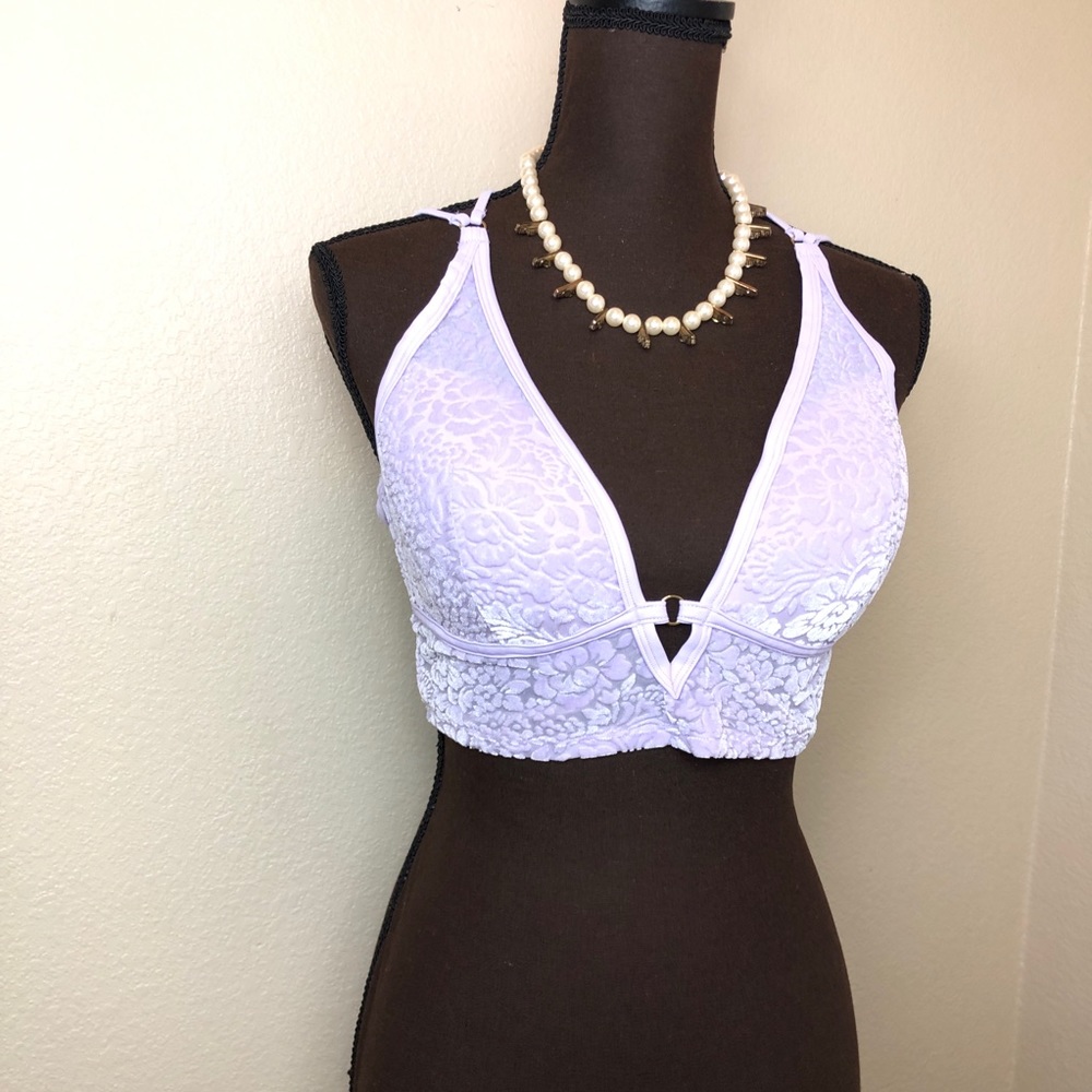 PINK Victoria Secret | Purple Burnout Bralette